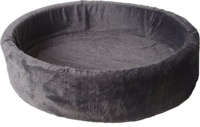 Bed Teddymand grijs nr6 90m