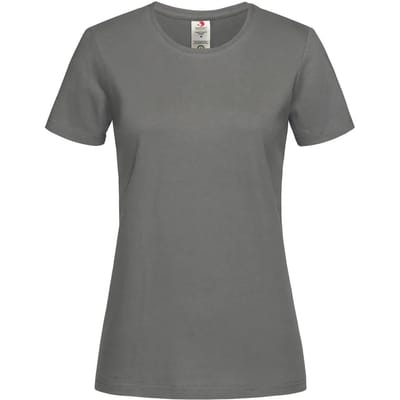 Stedman Classic-T Organic Fitted Women S2620 - REAL GREY - XS