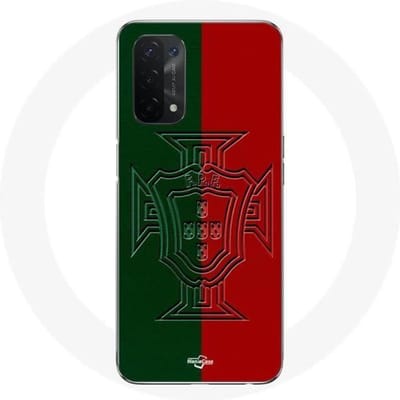 Oppo A54 5G hoesje portugal logo groen en rood