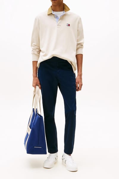 Tommy Hilfiger Austin Chino Dark Night Navy Maat: W31L32 | Chino's Outlet | Heren | Blauw