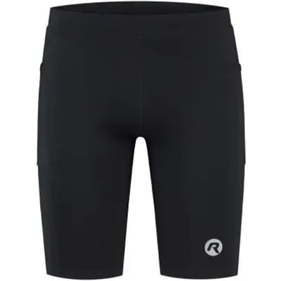 Rogelli Essential Heren Korte Hardloopbroek - Telefoonzak - Zwart