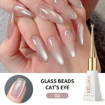10ml Reflecterende Glitter Cat Eye Gel Nagellak, Glanzende Diamant Gel Nagellak, Magnetische Gel Nagellak, Glanzende Verwijderbare UV/LED Nagellak