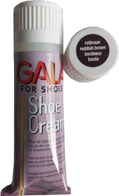 Gala Shoe Cream Tube - Bordeaux - 75 ml (Schoenpoets - Schoensmeer)