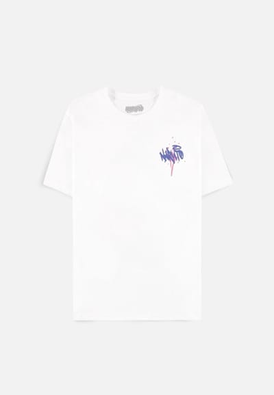 Naruto - Power Ball Heren T-shirt - XS - Wit