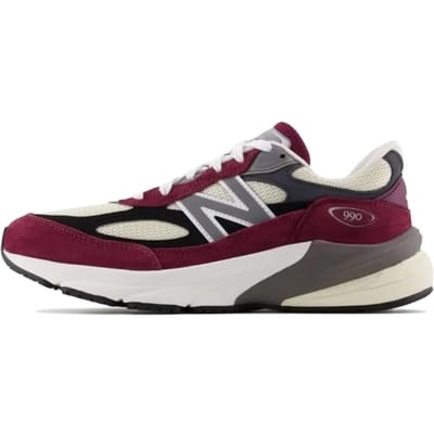 New Balance 990v6 Made in USA Dark Ember Unisex Sneakers Red Afterglow U990TF6 38.5 black