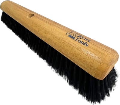 Synx Tools Bezem Los 60cm Zaalveger Paardenhaar - Paardenhaar/kamerveger - Zachte bezem - Zonder Steel