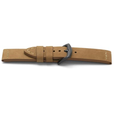 Horlogeband H407 Mustang Hazel Bruin 22x22mm