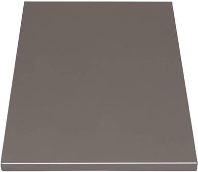 RVS Werkblad - Keukenblad Hygiënisch - Deeg Bereiden - Met Antislipmat - 40x56 cm - Zilver