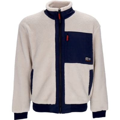 Oak 2.0 Sherpa natuurlijke teddybeer met volledige ritssluiting voor heren