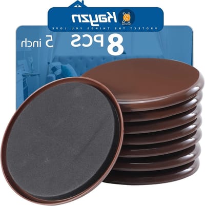 Meubelschuifregelaars - Verplaatsingspads - Meubels Verplaatsen - Herbruikbaar - 3.5 inch - Wit