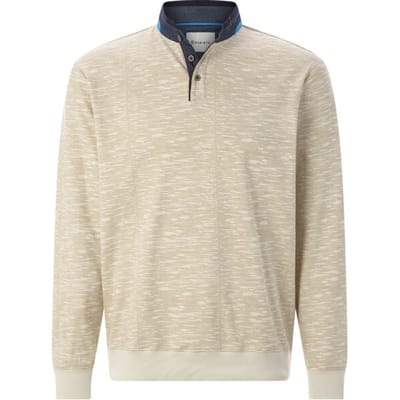 Babista herren Sweatshirt - 44/46 - beige - Plus Size