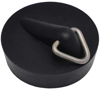 Sanivesk stop voor gootsteen afvoer / plugstop kunststof 38,5mm