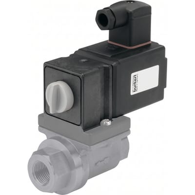 Magneetventiel 3/2-weg NO Messing NBR Zonder Behuizing 0131 139362