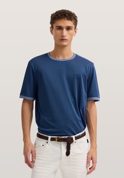 Bugatti Herren T-shirt van een katoenmix