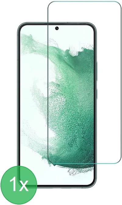 Glasplaatje Geschikt voor: Samsung Galaxy S22 Plus Screenprotector 1x - screen protector - glas - bescherm - beschermglas - ZT Accessoires