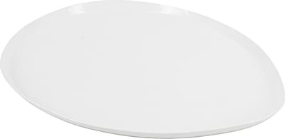 HomeBound by KY | Dienblad organisch hammered wit | 38x30x1cm | dienblad wit organisch