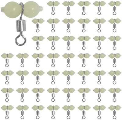 Dailygoods - Set van 50 Lichtgevende Viswartels met Kalebasvorm