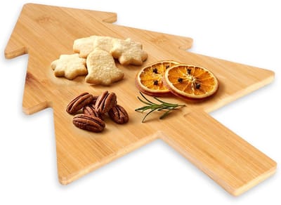 Snij- en Serveerplank Houten Kerstboom 44,5x30 cm - Snijplank - Keukenplank - Keuken - Tapasplank - Borrelplank