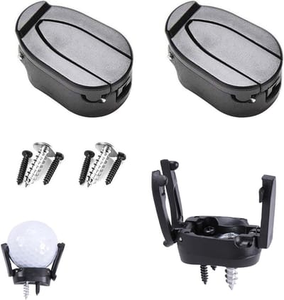 3-delige Golfbal Retriever Set, Vouwbare Plastic Grijper voor Golfballen, Lichtgewicht en Draagbare Accessoires voor Golfers, Ideaal voor Driving Range en Golfbaan