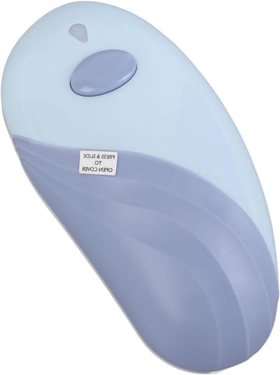 Elektrische Blikopener - Automatische Blikjessnijder - Keukentaken Vereenvoudigen - One-Touch Bediening - Universeel - Blauw