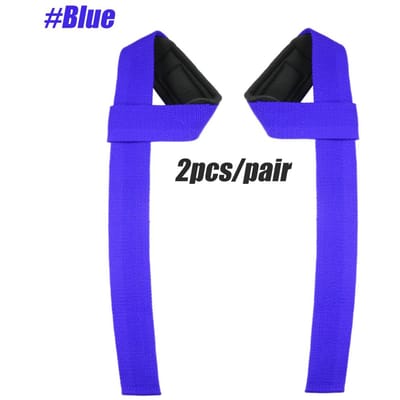 1 Paar Gewichtheffen Straps met Pols Gewatteerd en Anti-Slip Siliconen voor Bodybuilding Krachttraining Fitness Powerlifting