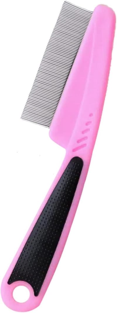 Roestvrijstalen Kam - Fijne Tanden Kam - Dagelijkse Haarverzorging - Professionele Kwaliteit - 40 gram