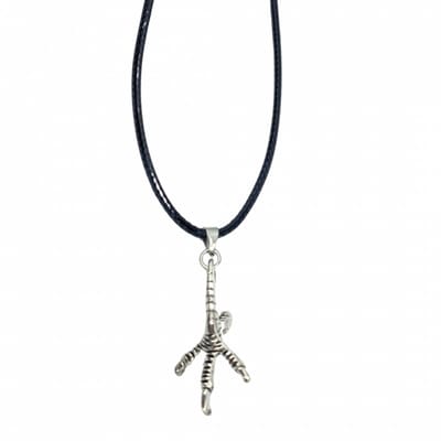 Ketting hanen poot 45 cm - Charme Bijoux