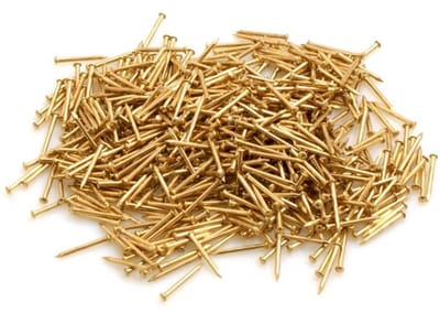 Dailygoody - Ronde Kopspijkers - 1mm x 12mm - Ideaal voor Creatief