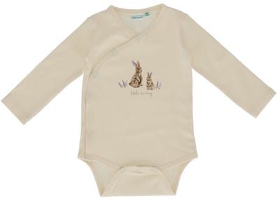 Babylook Lavender Romper Overslag – Maat 44/48 – Buttercream