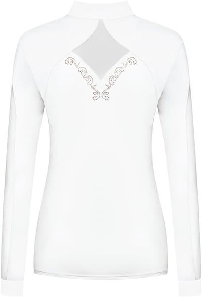 Fair Play Cathrine Wedstrijdshirt Lange Mouw - Wit - Maat 42