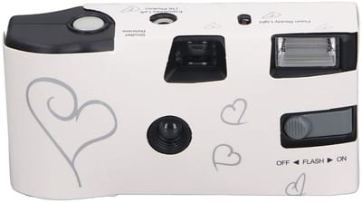 Retro Disposable Film Camera 35mm met 16 Kleurfilms en Flits - Voor Feestjes, Trouwen en Avonturen