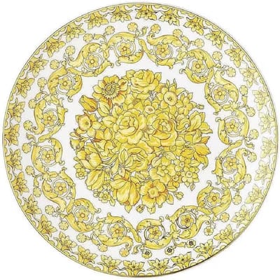 Dessertbord Fruit - Bord Klein - Taart Serveren - Vaatwasserbestendig - 21cm Diameter - Wit