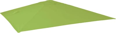 Vervangingshoes voor zweefparasol MCW-A96, parasolhoes, 3,5x3,5m (Ø4,95m) polyester 4kg ~ lichtgroen