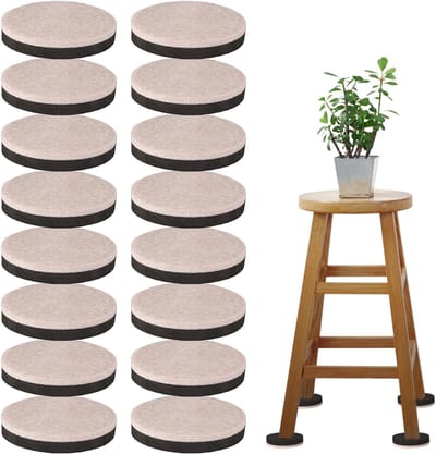 Meubelverhogers - 16 Stuks - Meubelverhoger Set - Bedverhoger - Erstelbare Meubelpoten - Meubelonderzetters - Meubelvilt - Sterke Ruimtebesparende Verhoger - Viltjes - Zelfklevend - Anti-Slip - Vloerbescherming - Meubelverhoging - Bedverhogers