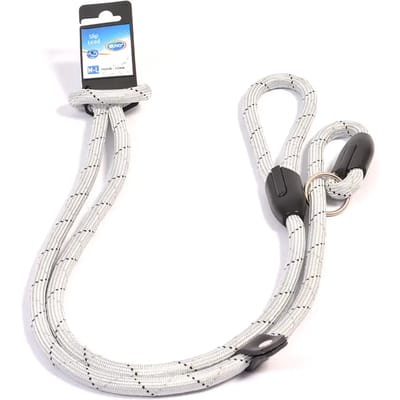 Duvoplus - Uitlaatriem Voor Dieren - Hond - Korte Leiband Nylon 30cm/25mm Zwart - 1st