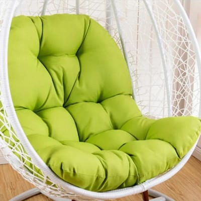 120x80cm Hangmand Eierstoel Kussen Buitenbank Schommelstoel Kussen Zacht Comfortabel Verdikt Tuin Hangmat Stoel Zitkussens 120x80cm