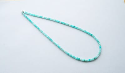 Gefacetteerd Amazoniet collier