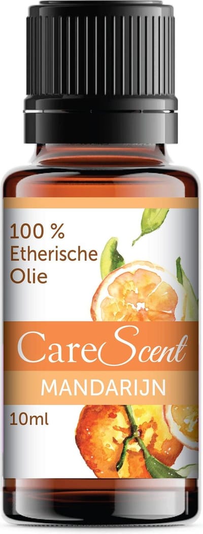 CareScent Mandarijn Etherische Olie - Aromatherapie - Essentiële Olie - Geur voor Aroma Diffusers - 10 ml