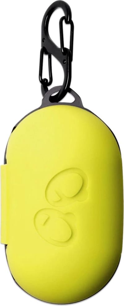 KELERINO. Hoesje geschikt voor Samsung Galaxy Buds - Fullcover - Geel