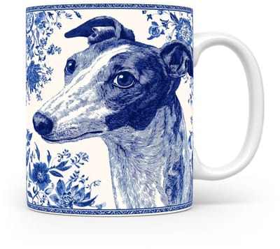 Mok Greyhound Beker voor koffie of tas voor thee, cadeau voor dierenliefhebbers, moeder, vader, collega, vriend, vriendin, kantoor, opa, oma, hond, kerst, sinterklaas, verjaardag