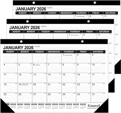 Grote Bureaukalender 2025-2029, Jaarplanner voor School en Kantoor