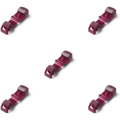 Husqvarna klem voor aansluiting op laadstation, 5-pack Rood