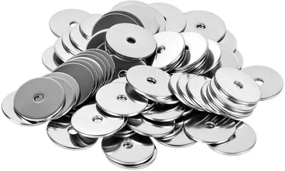 150 stuks M8 sluitringen, roestvrijstalen borgringen, platte ringen voor schroeven, carrosserie en mechanische toepassingen, assortiment voor duurzame bevestiging