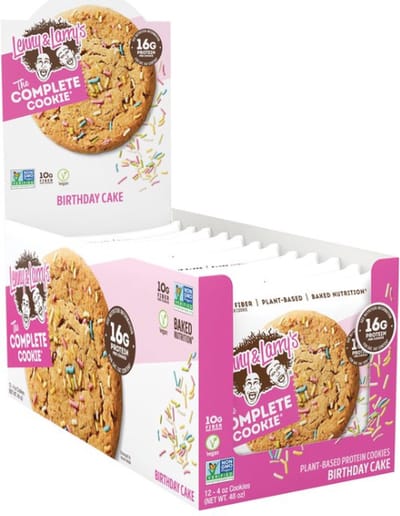 Lenny & Larry's | Complete Cookie | Birthday Cake | 12 stuks | 12 x 113 gram