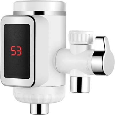 Directe Waterverwarmer - Elektrische Kraan - Direct Warm Water - Tankless Doorstromer - Wit