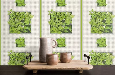 KEUKEN BEHANG KRUIDEN PLANTEN