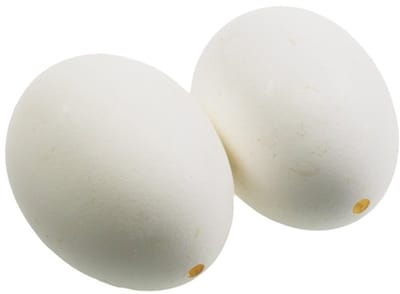 Witte kippeneieren, 10 stuks, 10 Stück