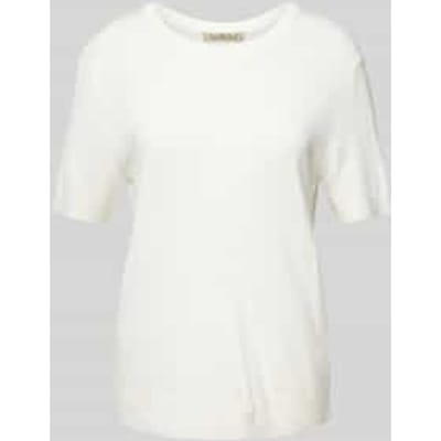 Gebreid shirt met ronde hals