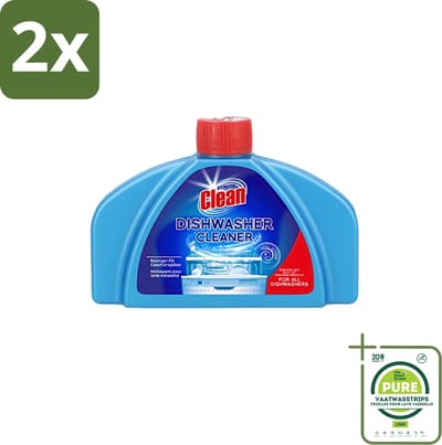 At Home - Clean - Vaatwas Machinereiniger - Verwijdert Hardnekkig Vuil - 250 ml - Voordeelverpakking - 2 stuks - Vaatwasmachine reiniger - Vaatwasmachine reiniging
