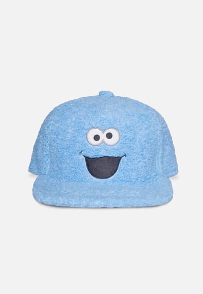 Sesame Street Cookie Monster Cap blauw one size